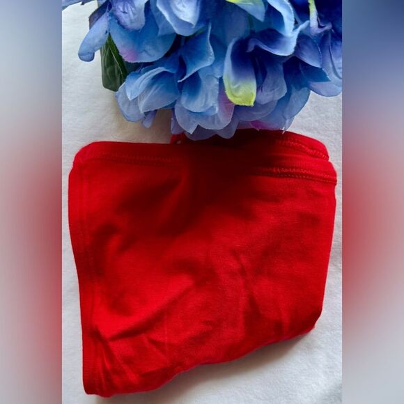 New with tags! Gorgeous red Victoria’s Secret “Cotton String Bikini Panty!” - Picture 12 of 15